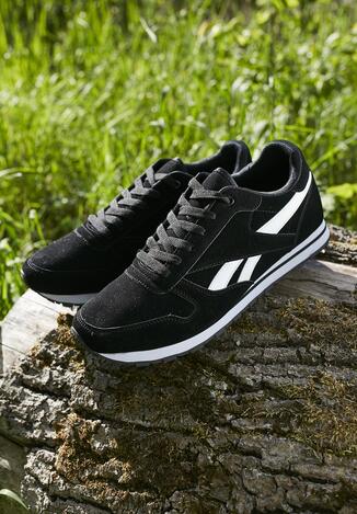 Czarne Buty Sportowe Shelfly