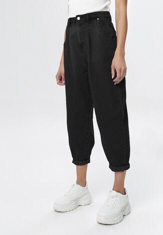 Czarne Jeansy Slouchy Adriera