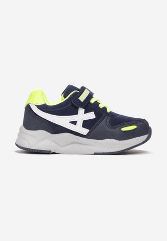 Granatowe Buty Sportowe Limonore