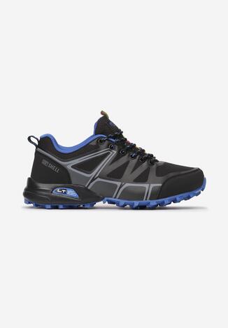 Czarno-Niebieskie Buty Sportowe Arriewen