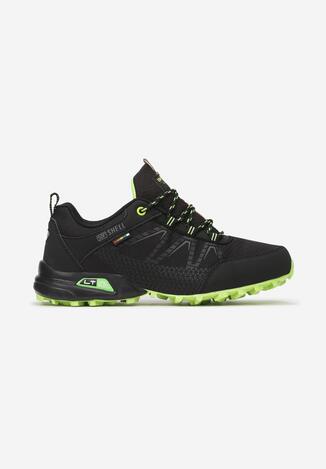 Czarno-Zielone Buty Sportowe Echovia