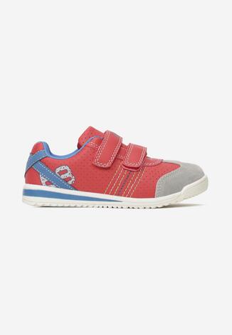 Czerwono-Niebieskie Buty Sportowe Diahaneh