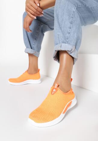 Pomarańczowe Buty Sportowe Asiphia
