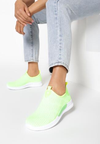 Limonkowe Buty Sportowe Asiphia