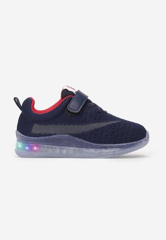 Granatowe Buty Sportowe Madone