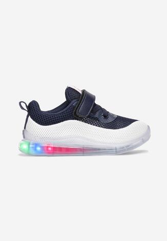 Granatowe Buty Sportowe Sereishell