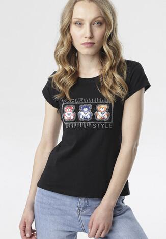 Czarny T-shirt Sereinia