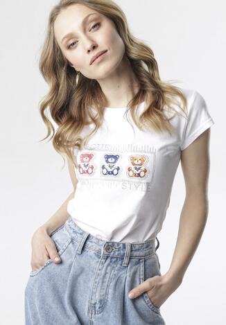 Biały T-shirt Sereinia