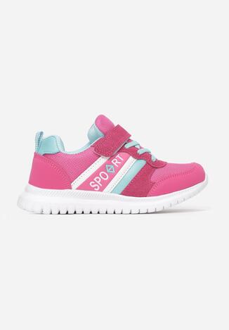 Różowo-Niebieskie Buty Sportowe Viviera