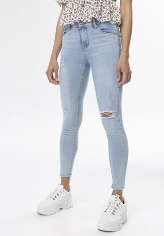 Jasnoniebieskie Jeansy Skinny Therose