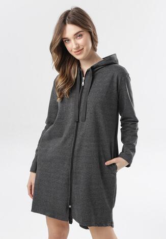 Ciemnoszara Bluza Aroaliria