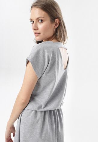 Szara Sukienka Laraisura