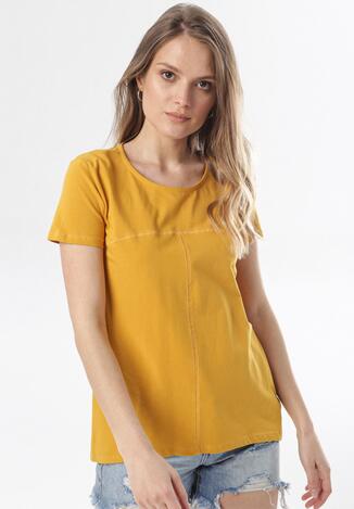 Żółty T-shirt Assathea
