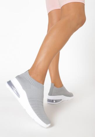 Szare Sneakersy Genethia