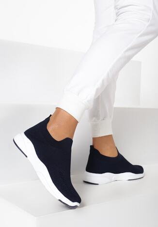 Granatowe Sneakersy Fontamala