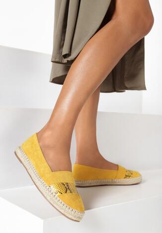 Żółte Espadryle Morgalila