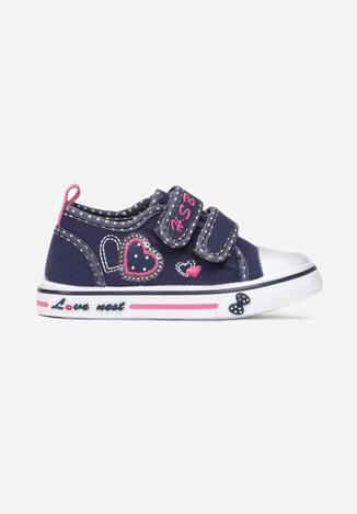 Granatowe Trampki Alluneva