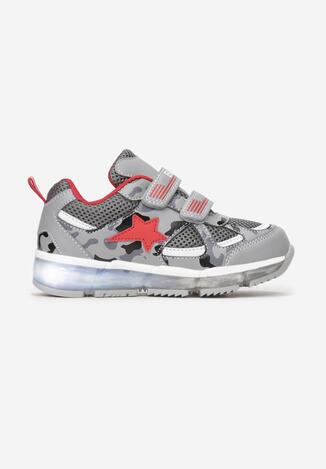 Szare Buty Sportowe Calyriope