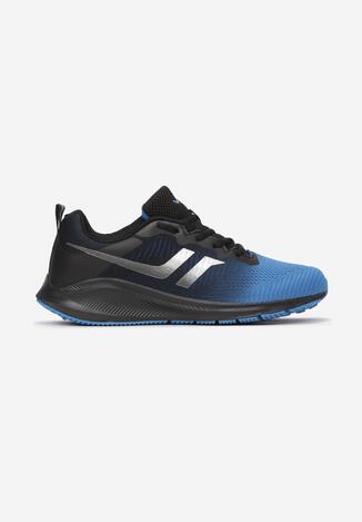 Czarno-Niebieskie Buty Sportowe Arriewai