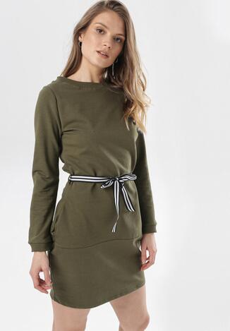 Khaki Sukienka Larainey