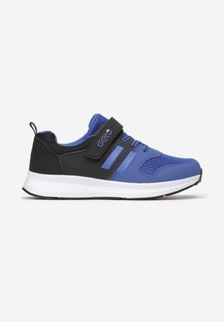 Czarno-Niebieskie Buty Sportowe Mereroe