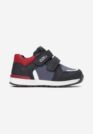 Granatowe Buty Sportowe Helirane