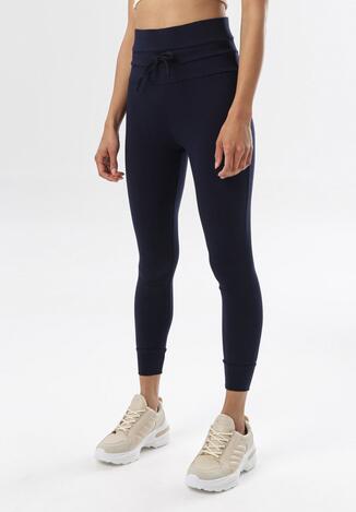 Granatowe Legginsy Aurashi