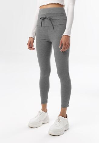 Ciemnoszare Legginsy Mariris