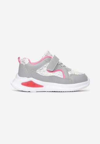 Szare Buty Sportowe Lovely Corolia