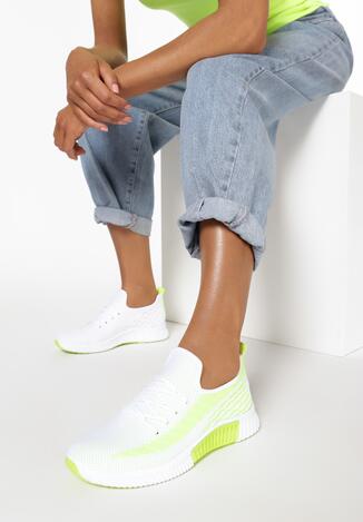 Limonkowe Buty Sportowe Jenierea