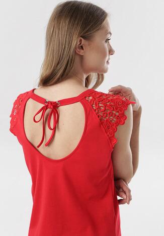 Czerwona Bluza Morganoe
