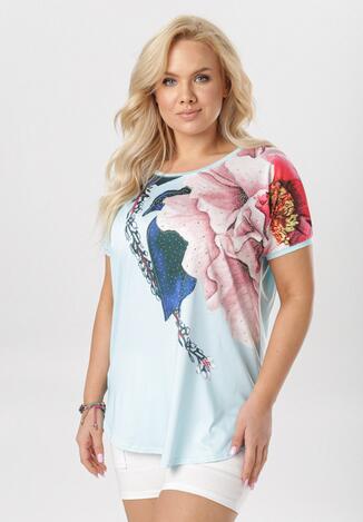 Jasnoniebieska Bluzka Ginelia