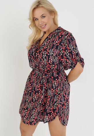 Granatowa Sukienka Arrilis