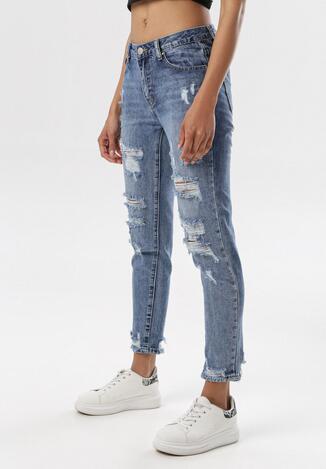 Niebieskie Jeansy Boyfriend Doria
