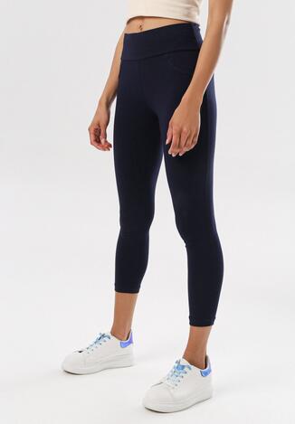 Granatowe Legginsy Lailure