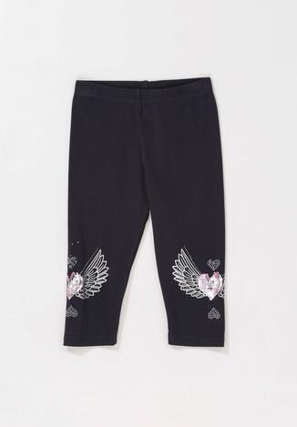 Granatowe Legginsy Petirise