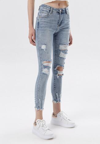 Niebieskie Jeansy Push Up Doriaria