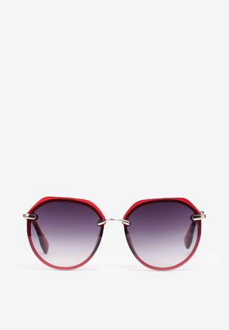 Bordowe Okulary Corraerah