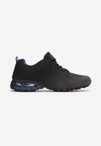 Czarno-Niebieskie Buty Sportowe Aqiavia