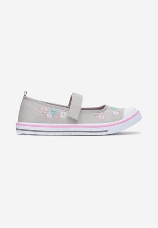 Srebrne Trampki Sallie