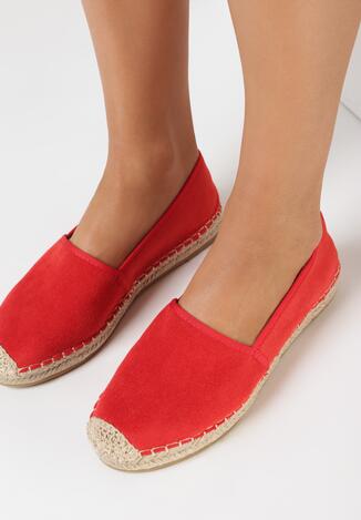 Czerwone Espadryle Kleorelia
