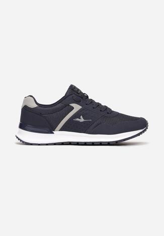 Granatowe Buty Sportowe Aglaseise