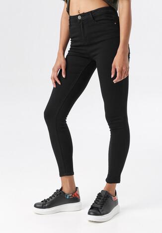 Czarne Jeansy Straight Raisia