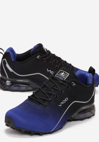 Niebiesko-Czarne Buty Sportowe Alcidise