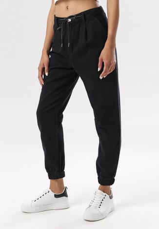 Czarne Jeansy Mom Fit Cirigenia