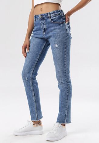 Niebieskie Jeansy Straight Phinilla
