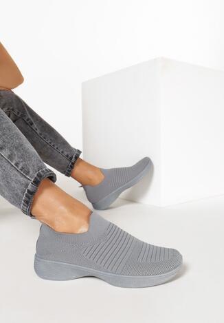 Szare Buty Sportowe Alalia