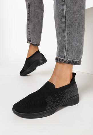 Czarne Buty Sportowe Corinilla