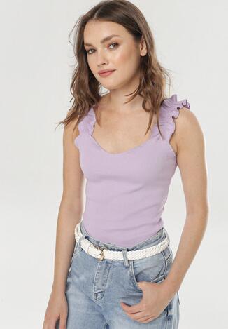 Jasnofioletowe Body Corideia