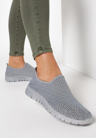 Szare Buty Sportowe Thanne